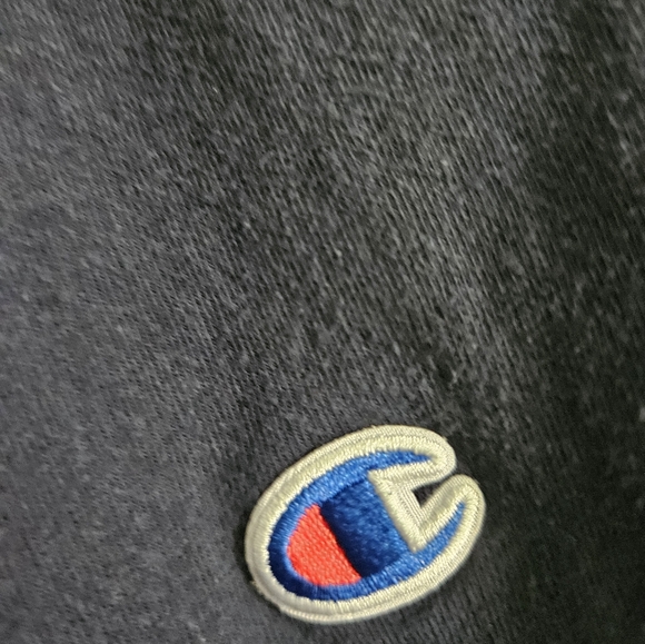 Champion Short Sleeve Tee XL, Dark Blue - Picture 5 of 5